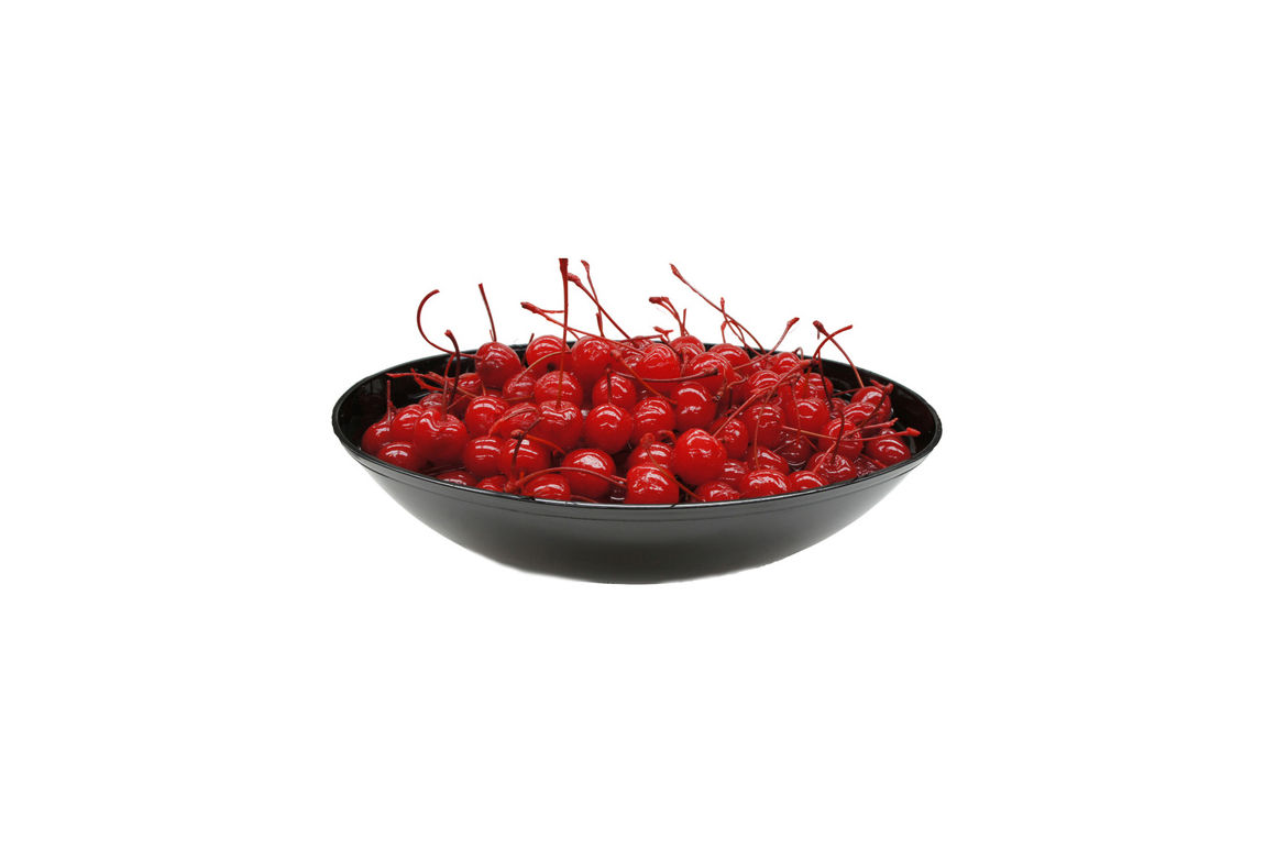 Cherry Maraschino Stems Large In Plastic Container