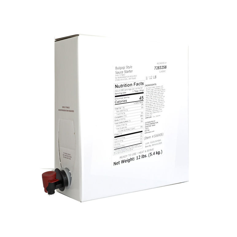 Sauce Bulgogi Starter Shelf Stable