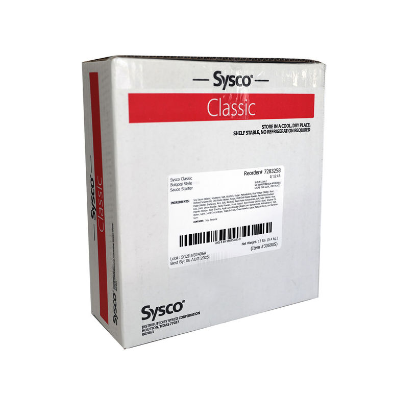 Sauce Bulgogi Starter Shelf Stable