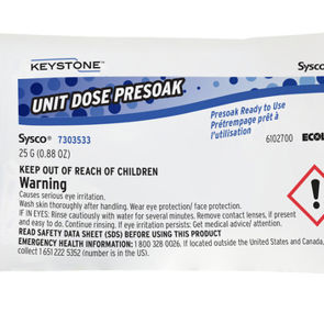 Cleaner Equipment Presoak Tablet Unit Dose
