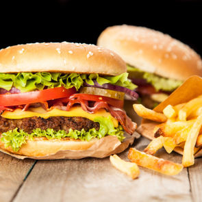 Bread Hamburger Bun Seeded