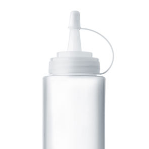 Bottle Squeeze Polyethylene Clear 12 Ounces