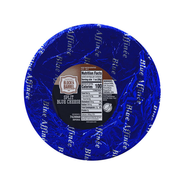 Cheese Blue Wheel Split Domestic