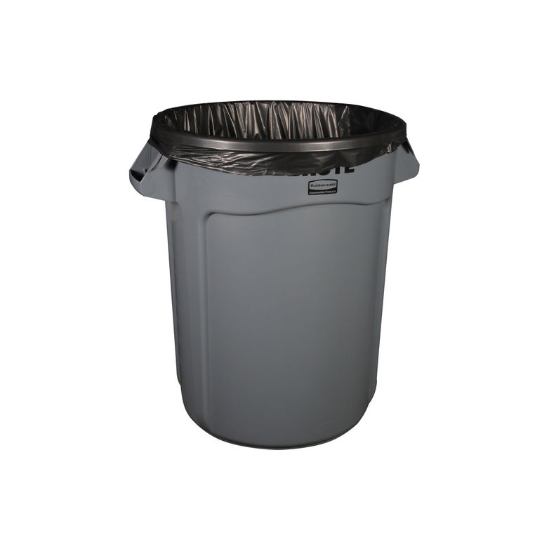 Liner Roll Trash 33 Inch X 44 Inch 0.9 Mil Black