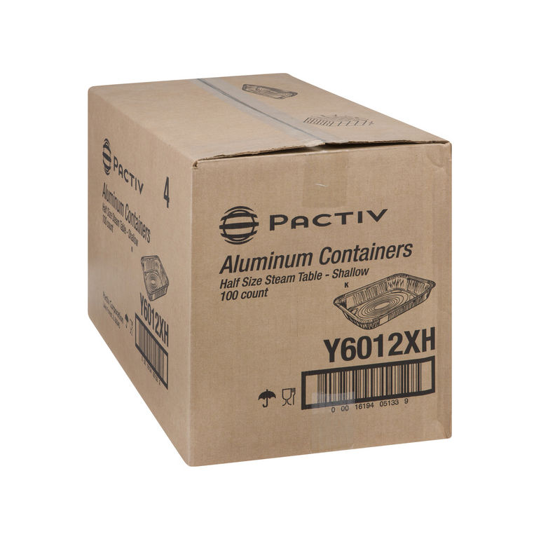 Pan Foil Steam Half Shallow 1.6875 Inch