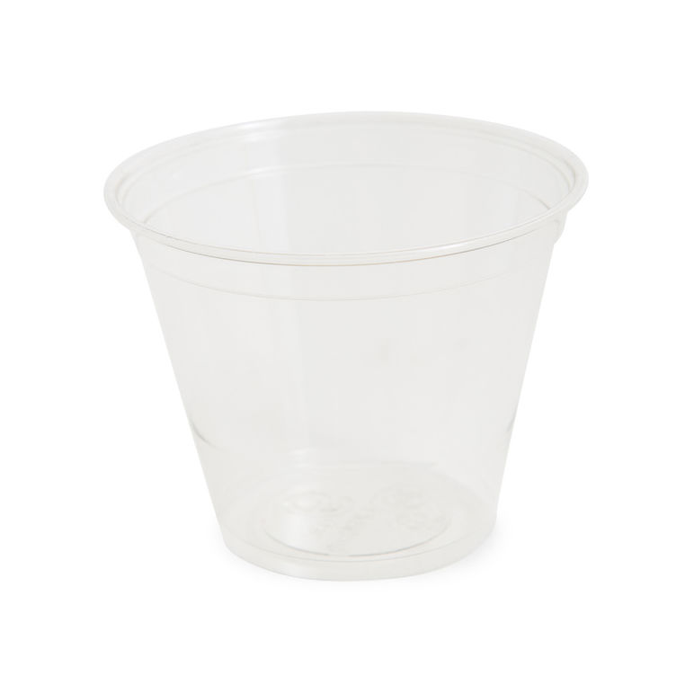 Cup Plastic Clear Rpet Squat 9 Ounce