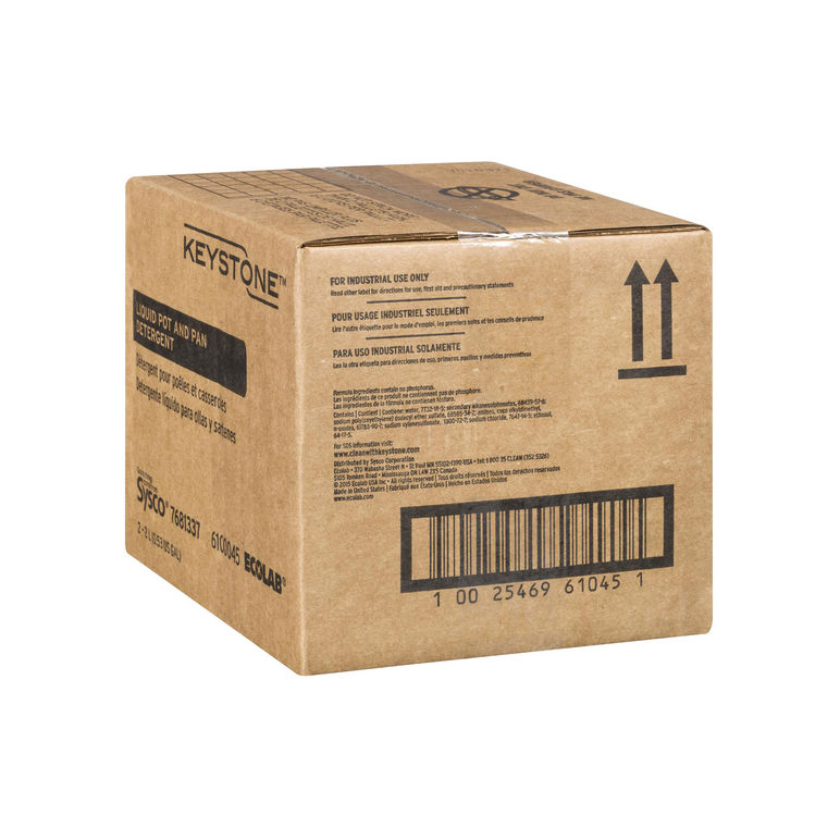 Detergent Pot & Pan Liquid Blue Dispenser