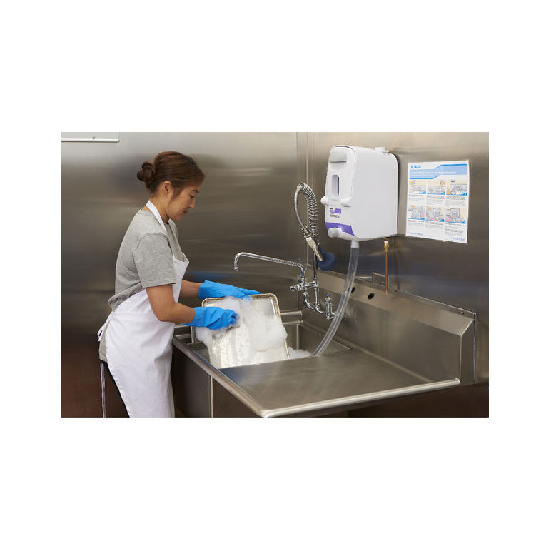 Detergent Pot & Pan Liquid Blue Dispenser