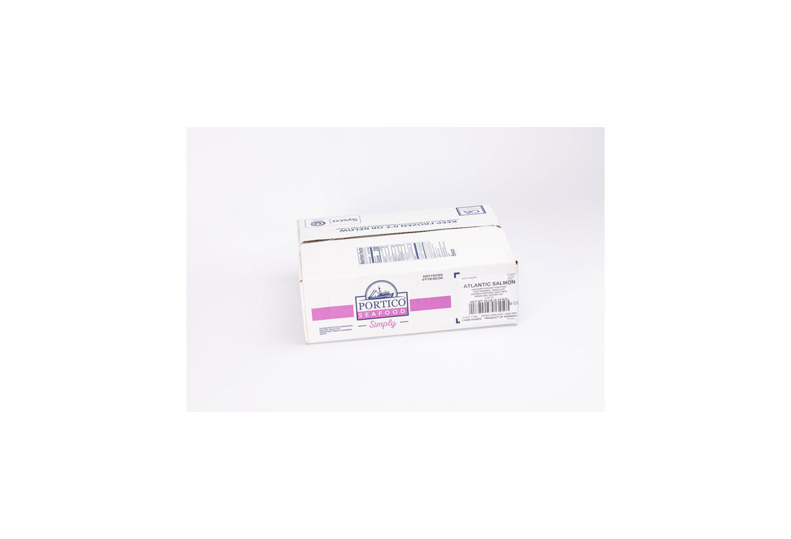 Salmon Atlantic Portioned Skinless 8 Oz Chl