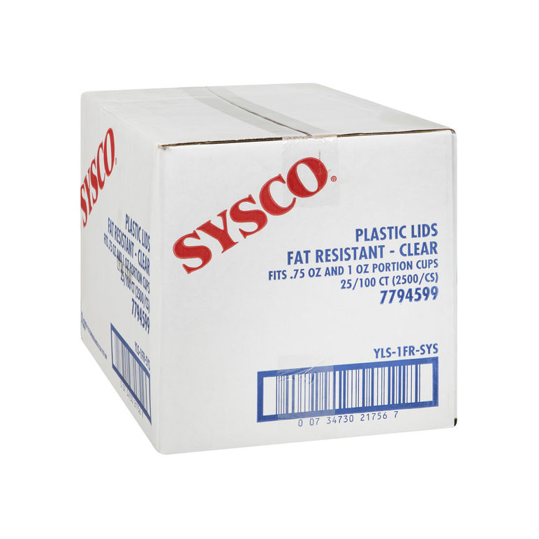 Lid Plastic Clear .5-1 Ounce Portion