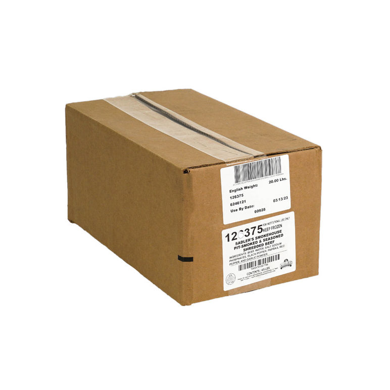 Beef Brisket Bbq Shredded Smoked