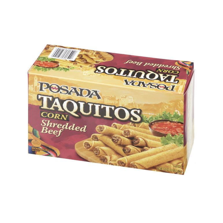 Taquito Beef Shredded 1.1 Oz