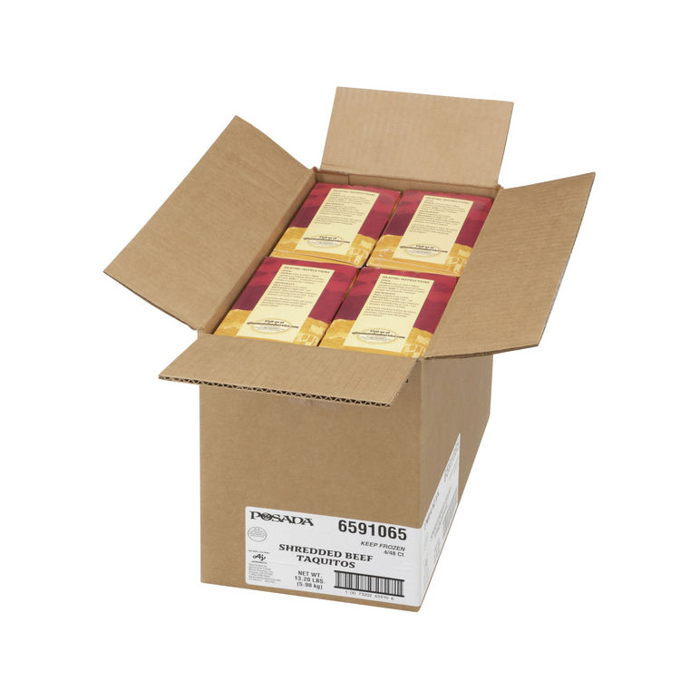 Taquito Beef Shredded 1.1 Oz