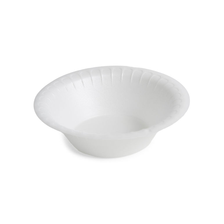 Bowl Foam Unlaminated White 12 Ounce