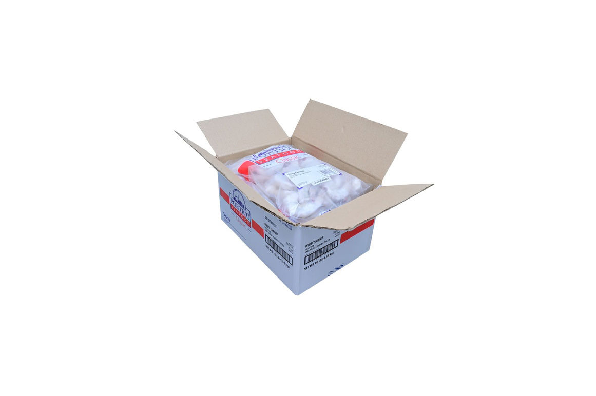 Shrimp White Peeled And Deveined Tail-off 31/40 Count