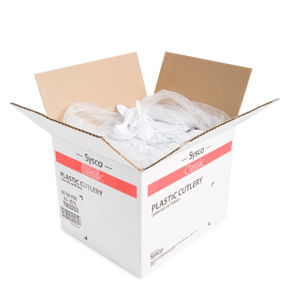 Spoon Soup Plastic White Medium Heavy Medium L