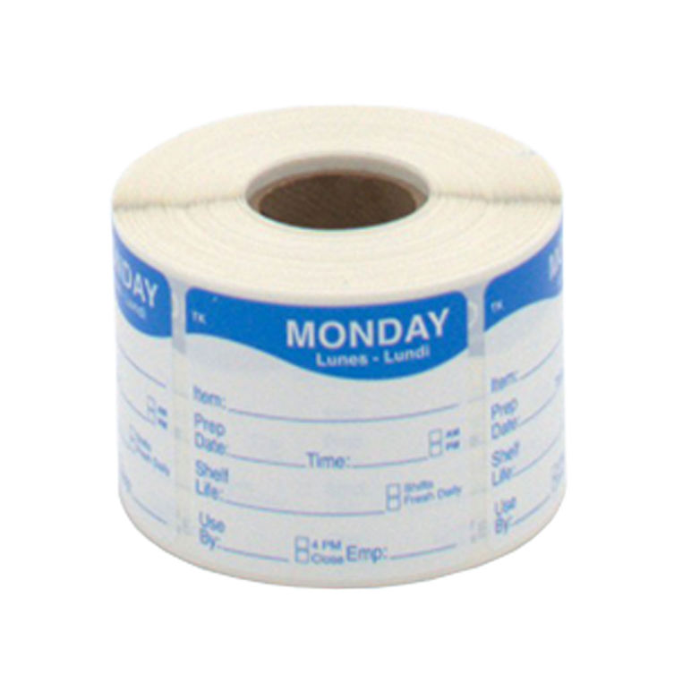 Label Roll Monday Repostionable