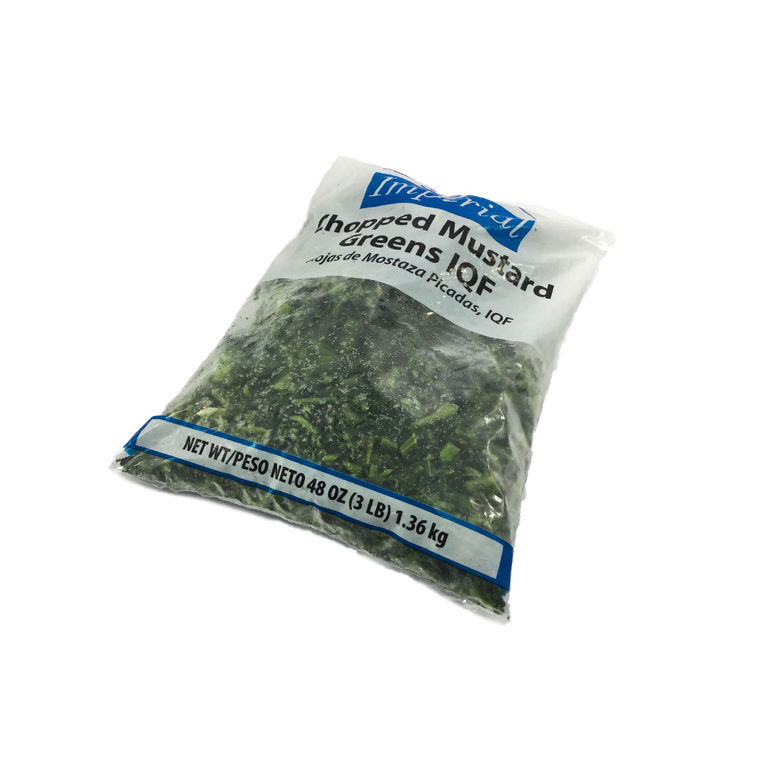 Green Mustard Chopped Individually Quick Frozen