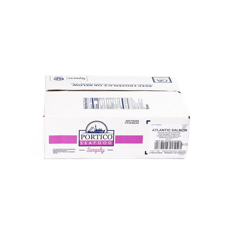 Salmon Atlantic Portioned Skinless 6 Oz Norweg