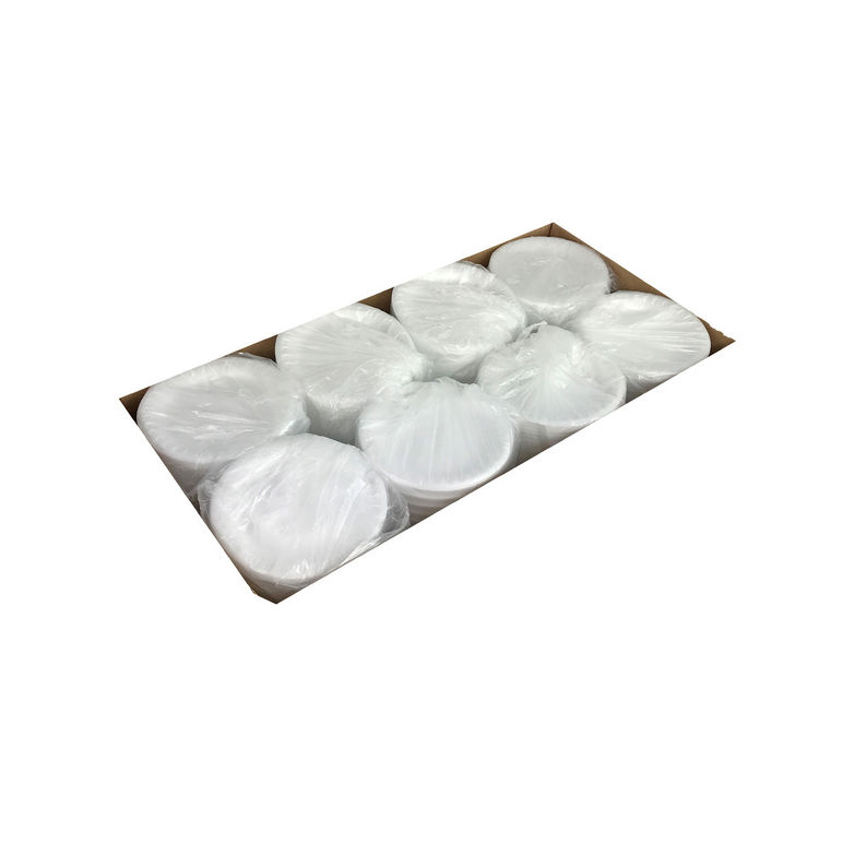 Plate Foam Unlaminated White 6 Inch