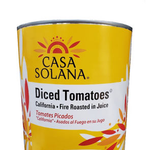 Tomato Diced Fire Roasted In Juice California