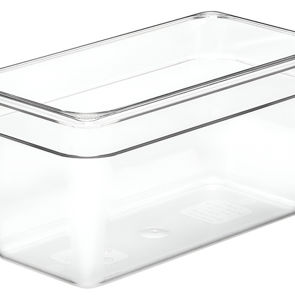 Pan Steam Table Clear 6"