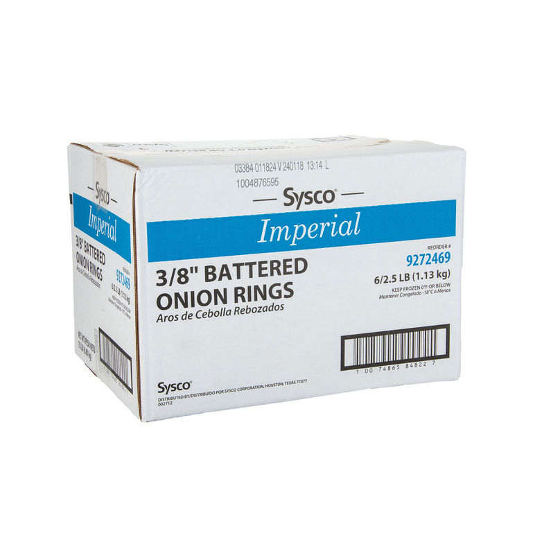 Onion Ring Battered 3/8