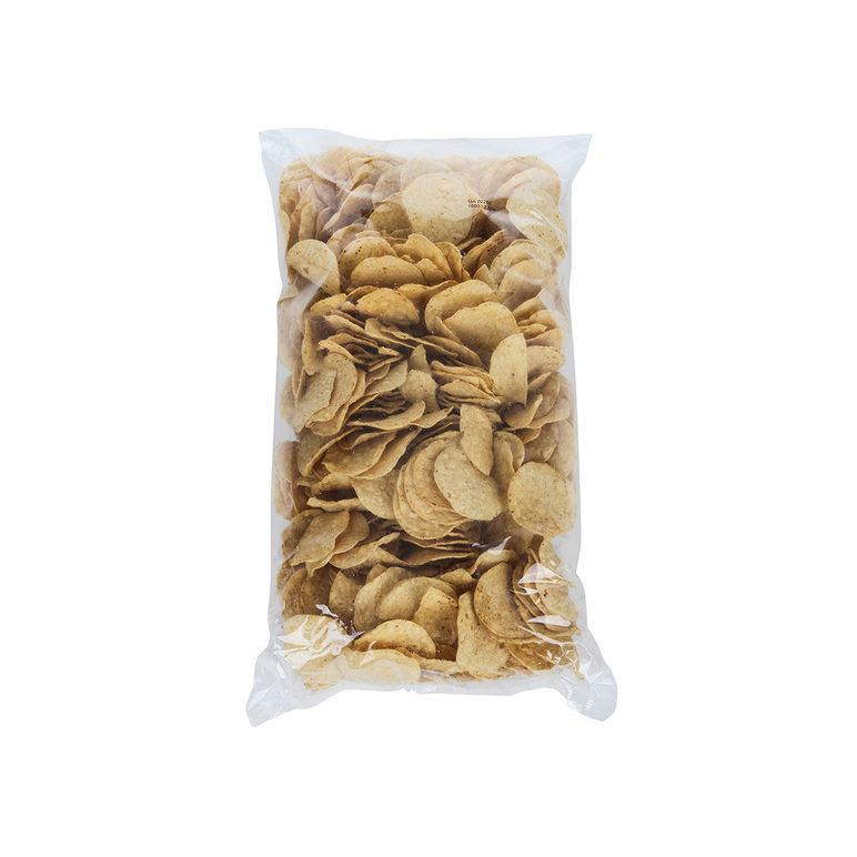 Chip Tortilla Corn White Round