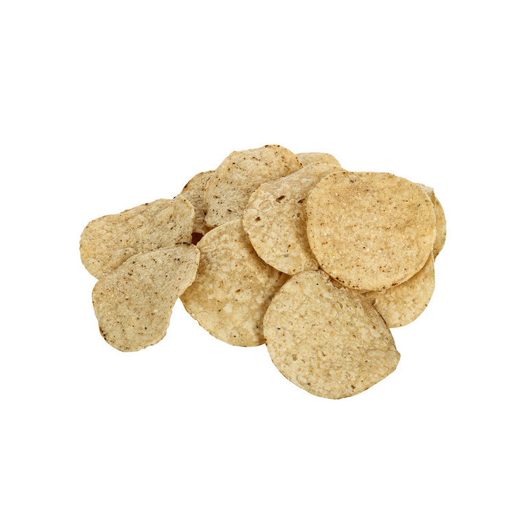 Chip Tortilla Corn White Round