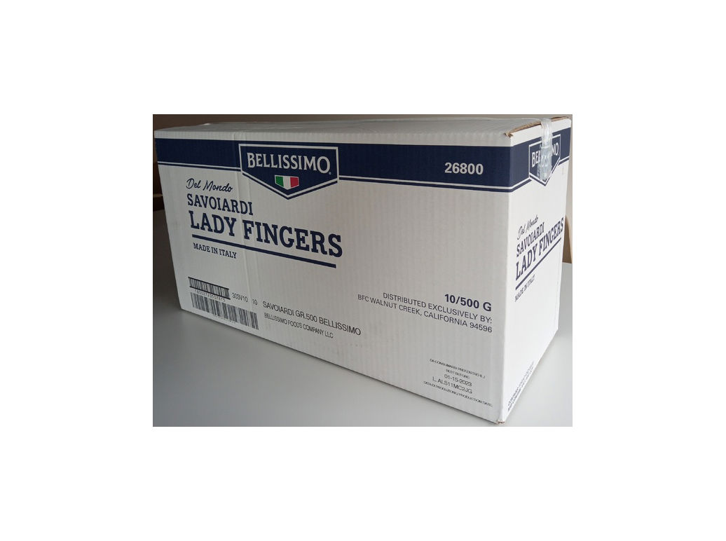 Ladyfinger Savoiardi Cookies