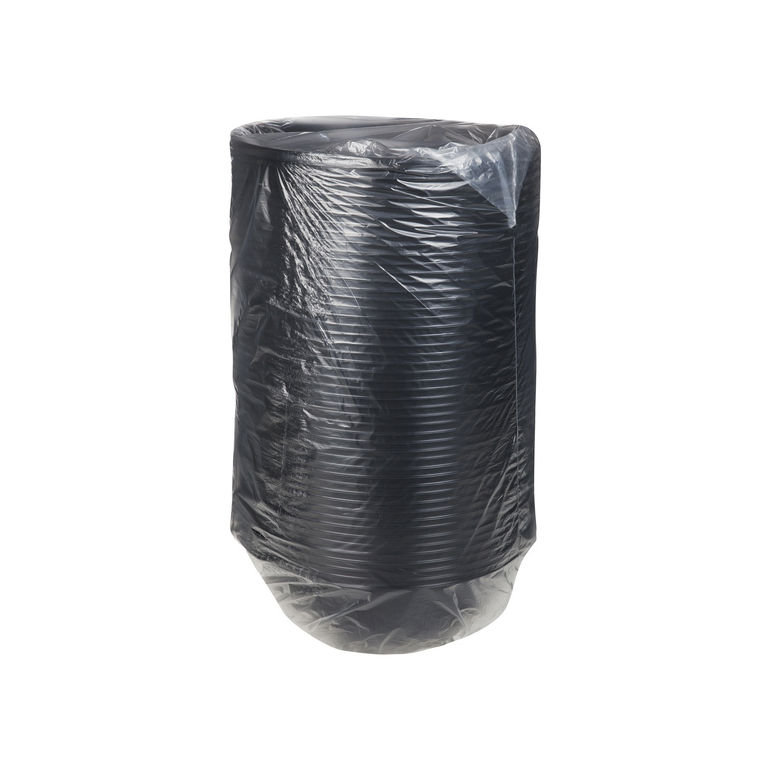 Bowl Plastic Black Pet 160 Ounce