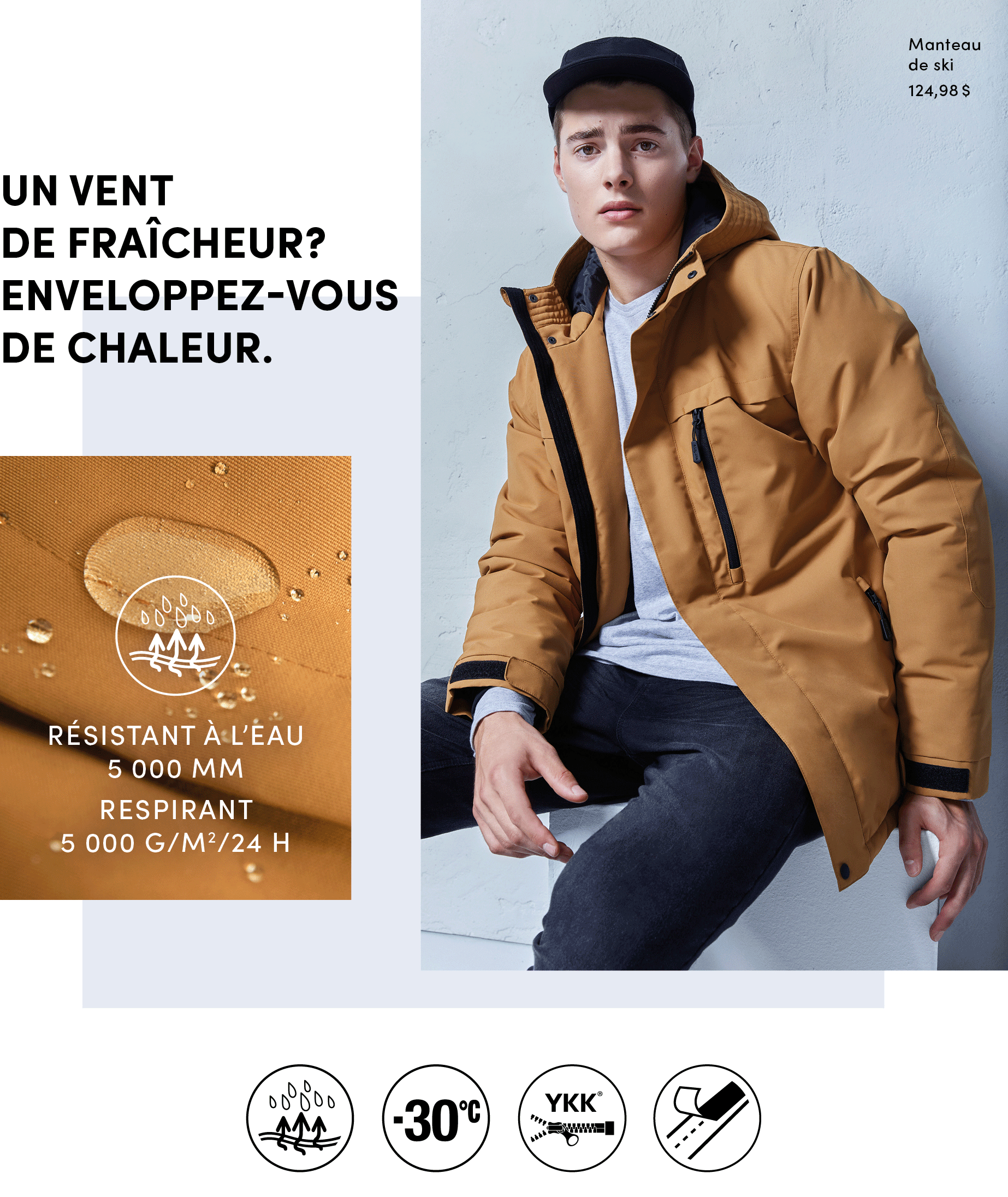Aubainerie manteau hiver hotsell