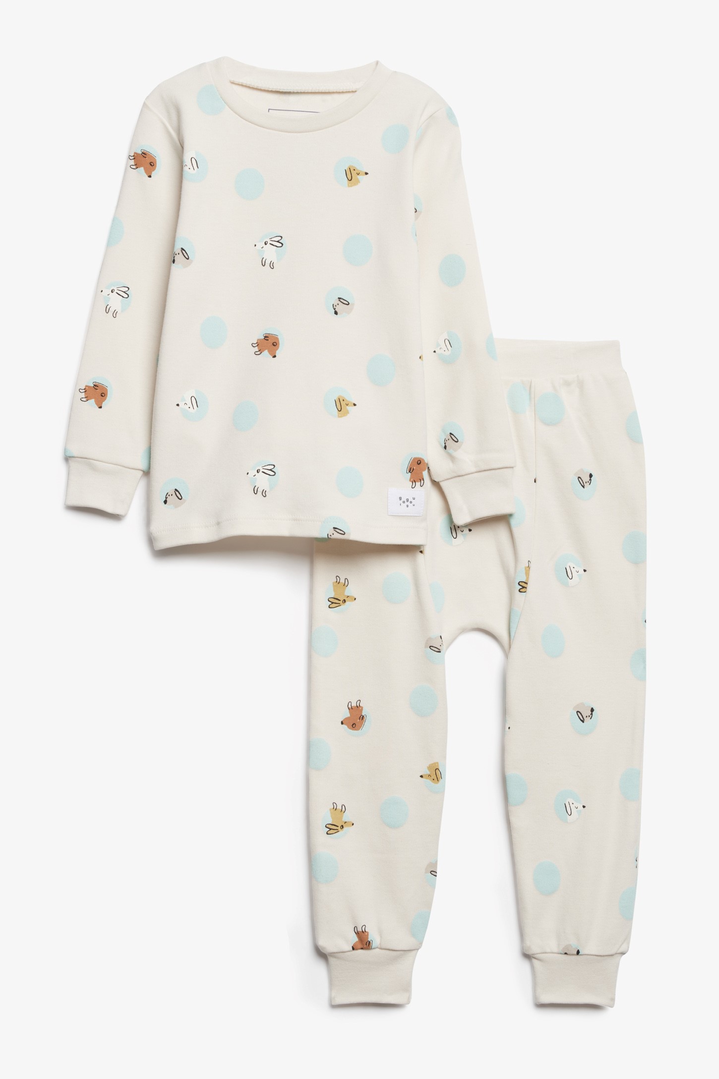 Organic cotton twopiece pajamas Baby Aubainerie