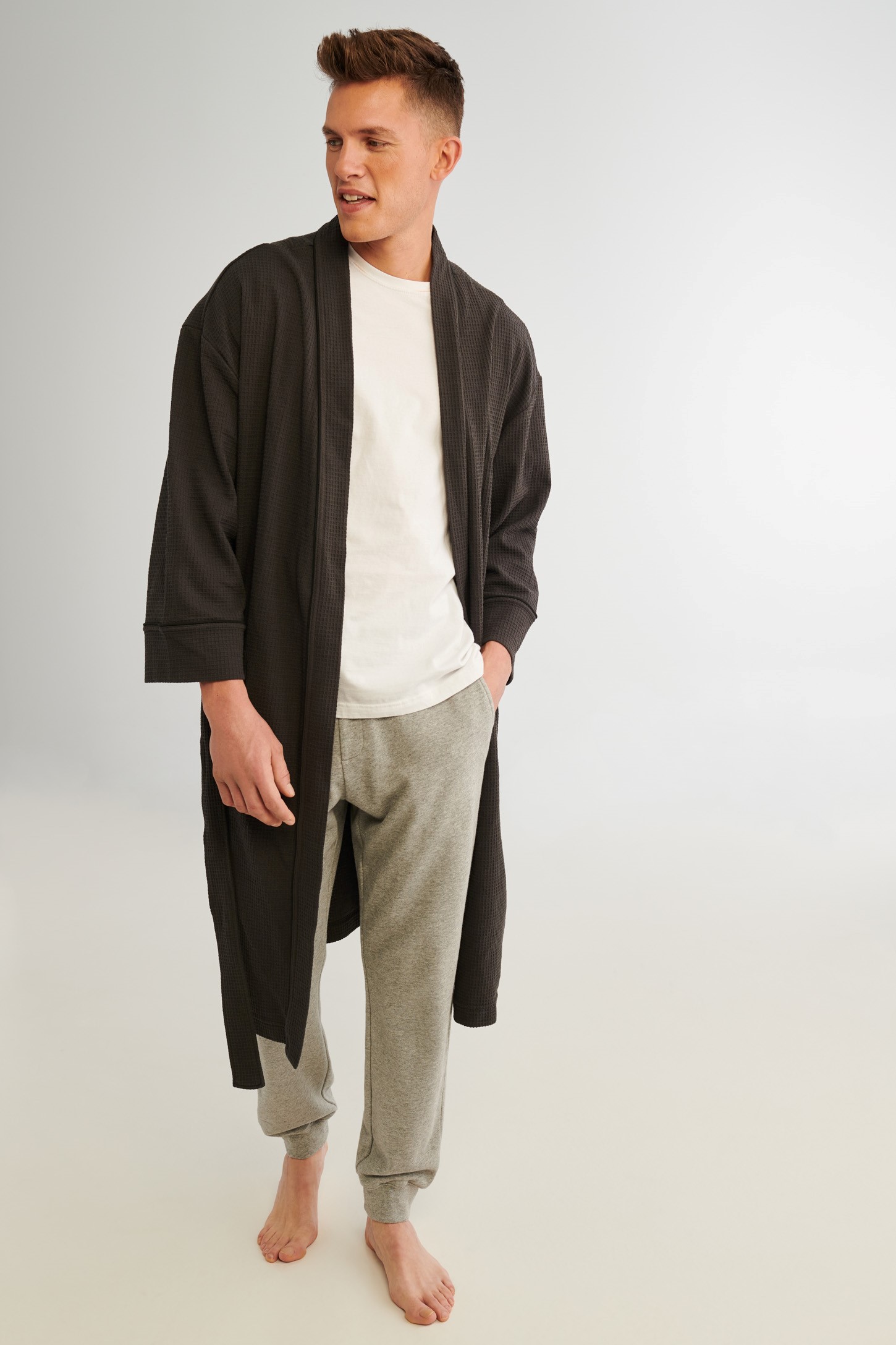 Robe de chambre longue Homme Aubainerie