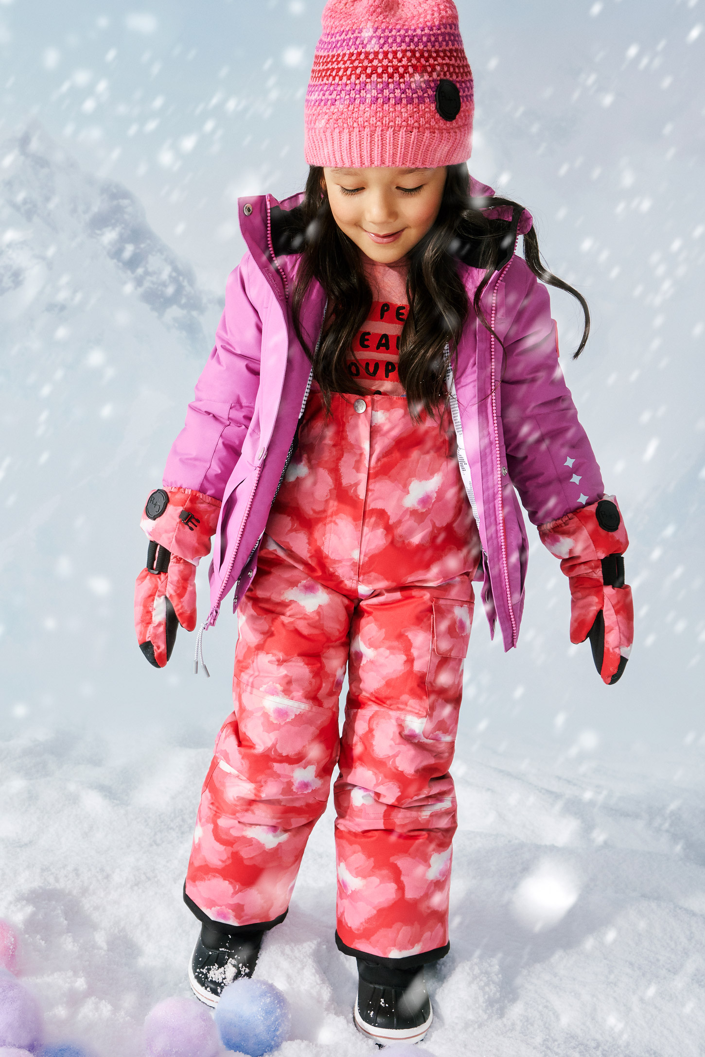 Bébé North Face Combinaison Neige Pièces Fille Doudoune