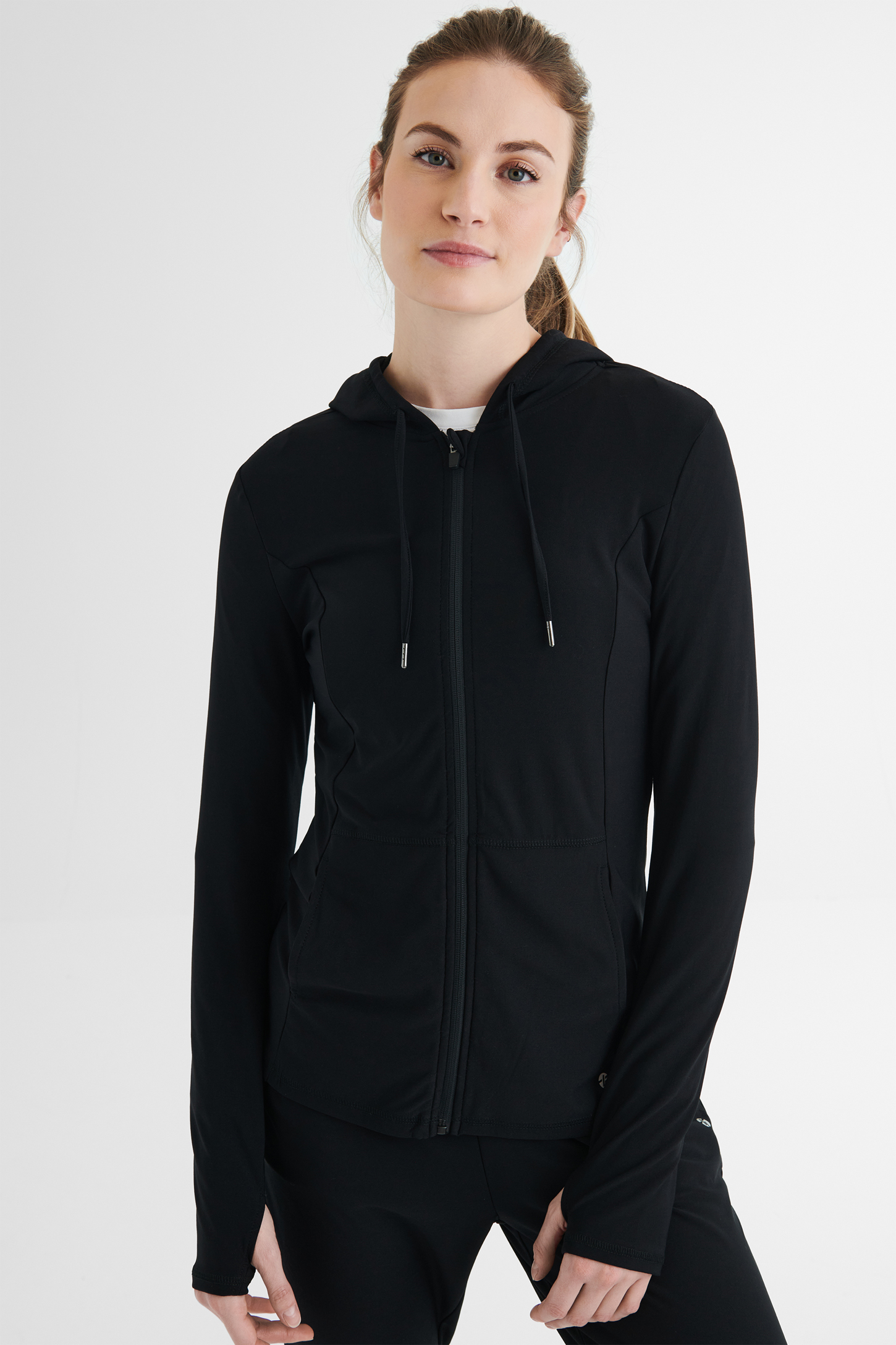Athletic hooded jacket Women Aubainerie