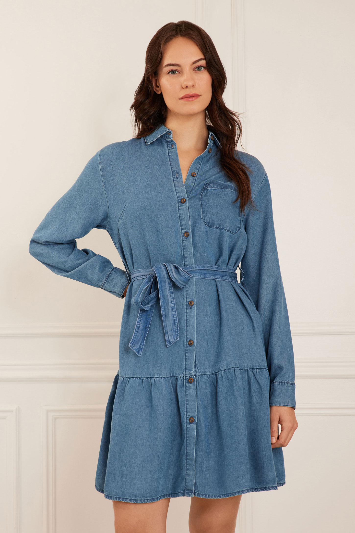 Robechemise en Lyocell Femme Aubainerie