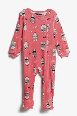 Pyjama 1 Piece Imprime De Noel Bebe Fille Aubainerie Pyjama 1 Piece Imprime De Noel Bebe Fille Aubainerie