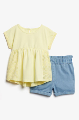 Ruffled Organic Cotton T Shirt 2t To 3t 2 16 Baby Girl Aubainerie Ruffled Organic Cotton T Shirt 2t To 3t 2 16 Baby Girl Aubainerie