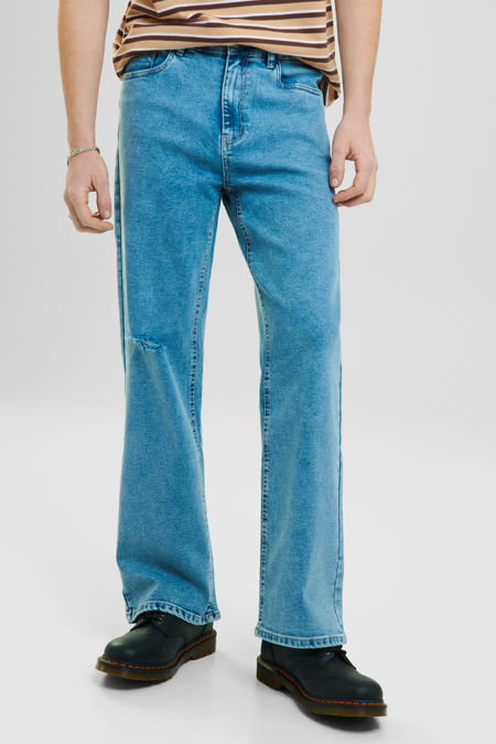 Comfort fit straight leg jeans - Men | Aubainerie