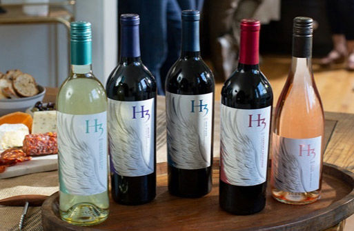 H3 Wine bottles on a table