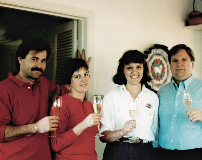 Founders James Hall, Anne Moses, Heather Patz, Donald Patz