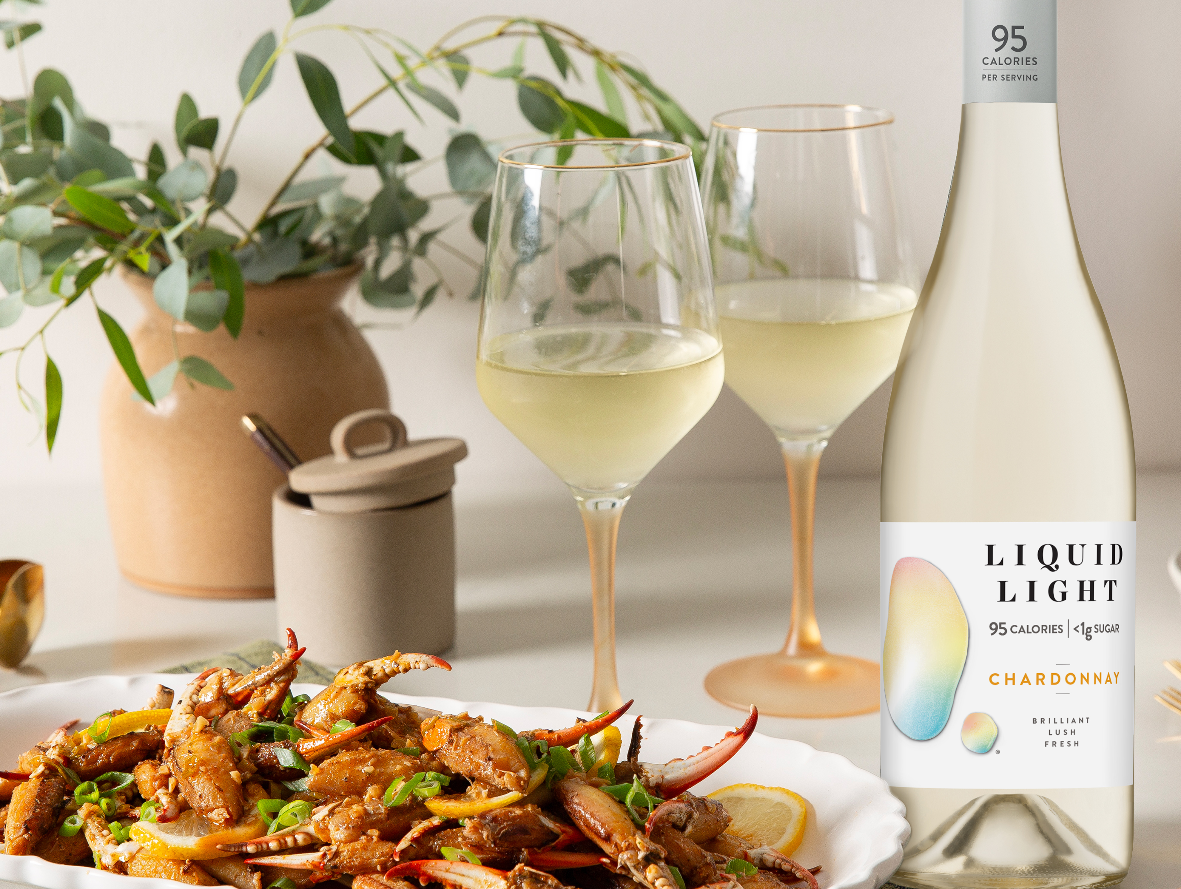 Buttery Sautéed Crab Claws Recipe | Liquid Light Wine