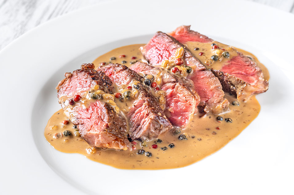Steak Au Poivre recipe