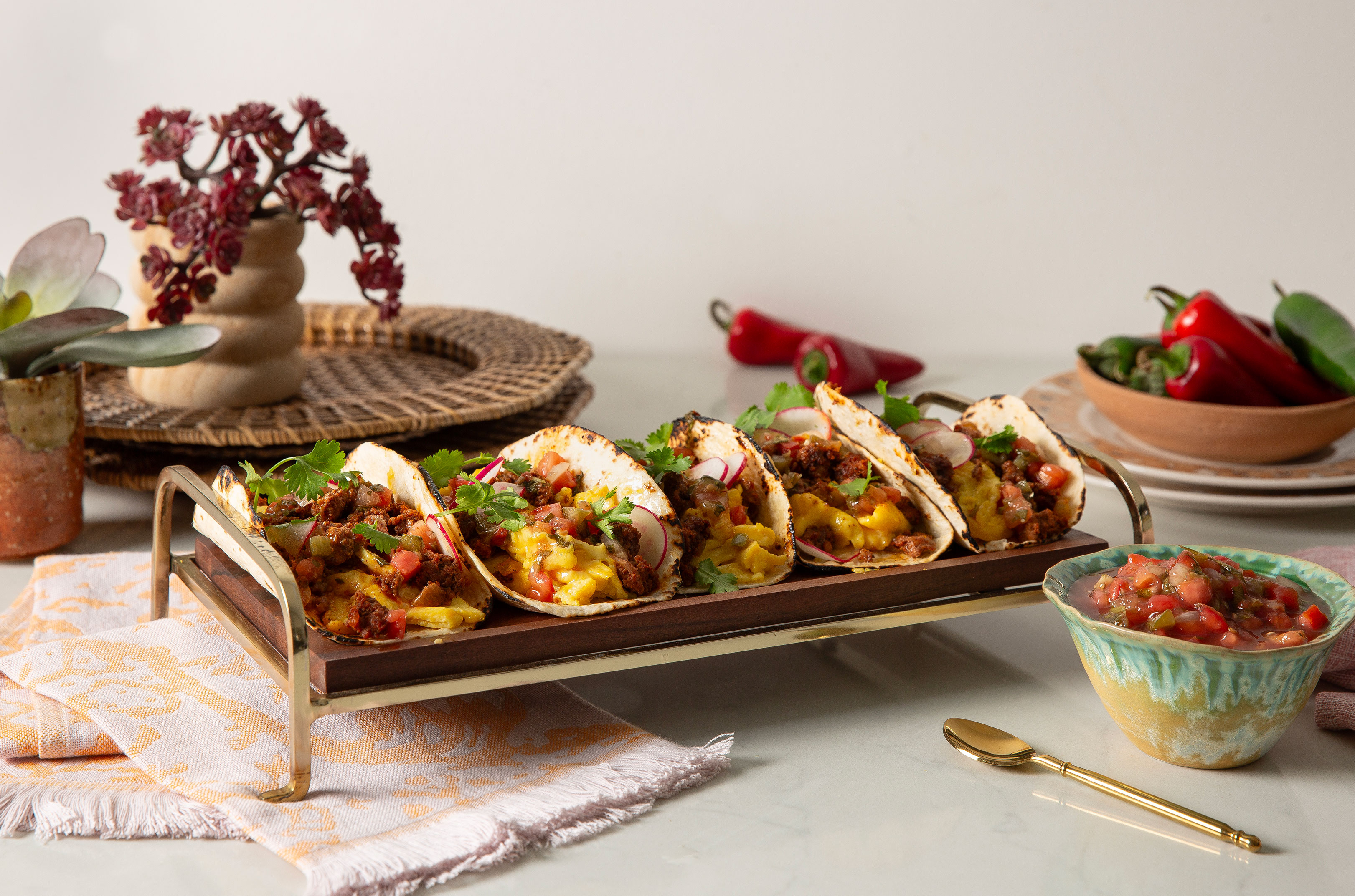 Breakfast Tacos Recipe | Chateau Ste. Michelle