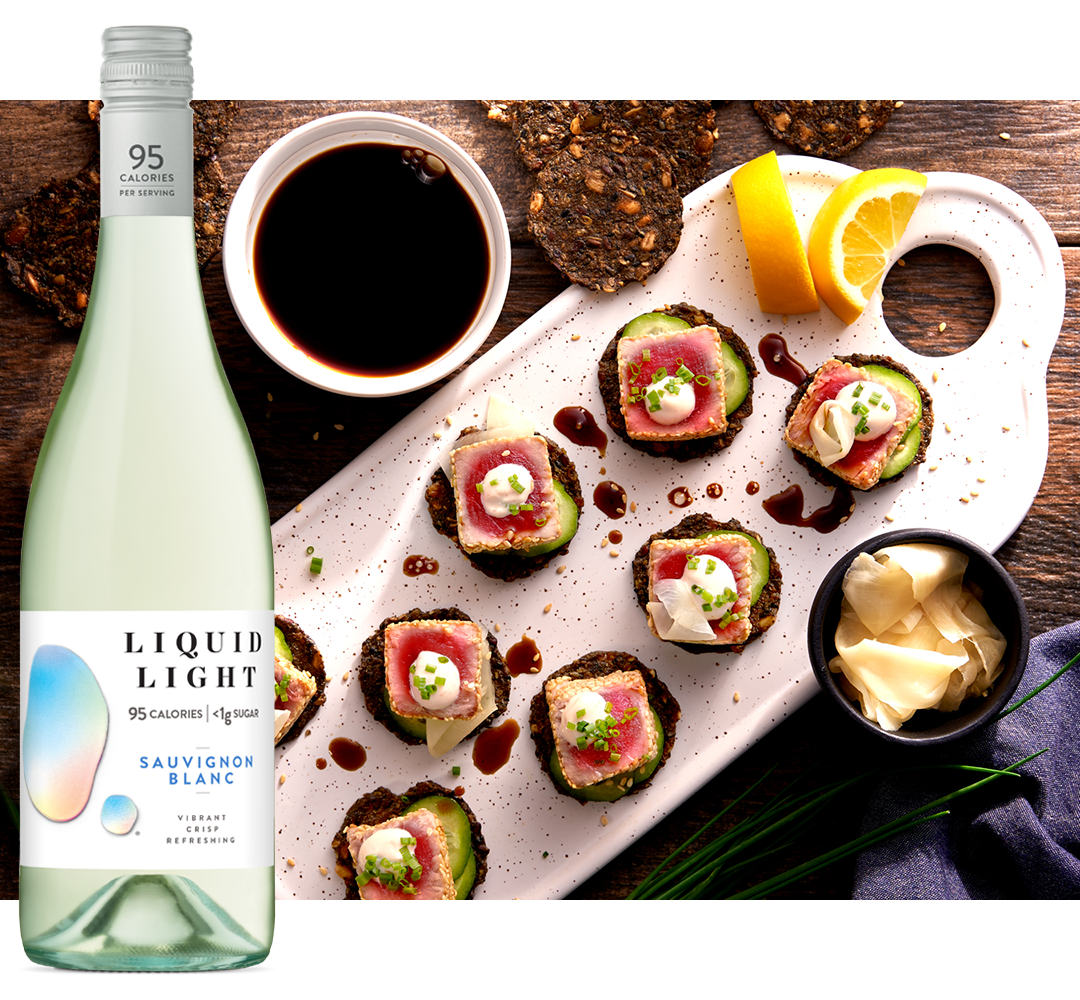 Ahi Tuna and Pickled Ginger Bites