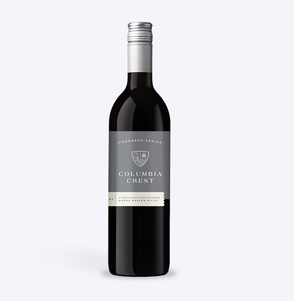 Bottle of Columbia Crest Founders Series Cabernet Sauvignon