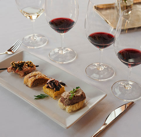 Wine and food pairing at Northstar
