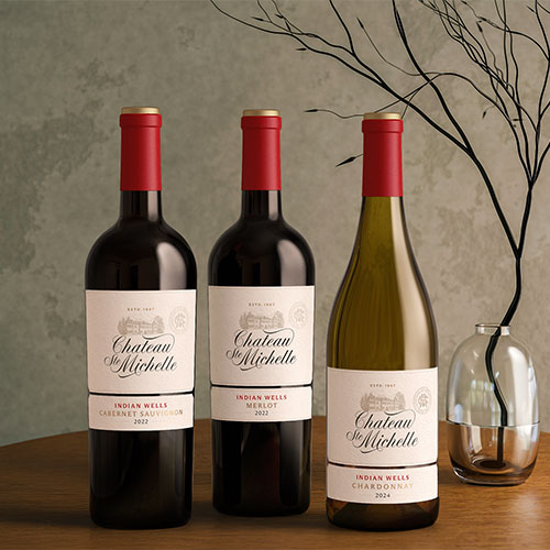 Chateau Ste. Michelle Wine Bottles