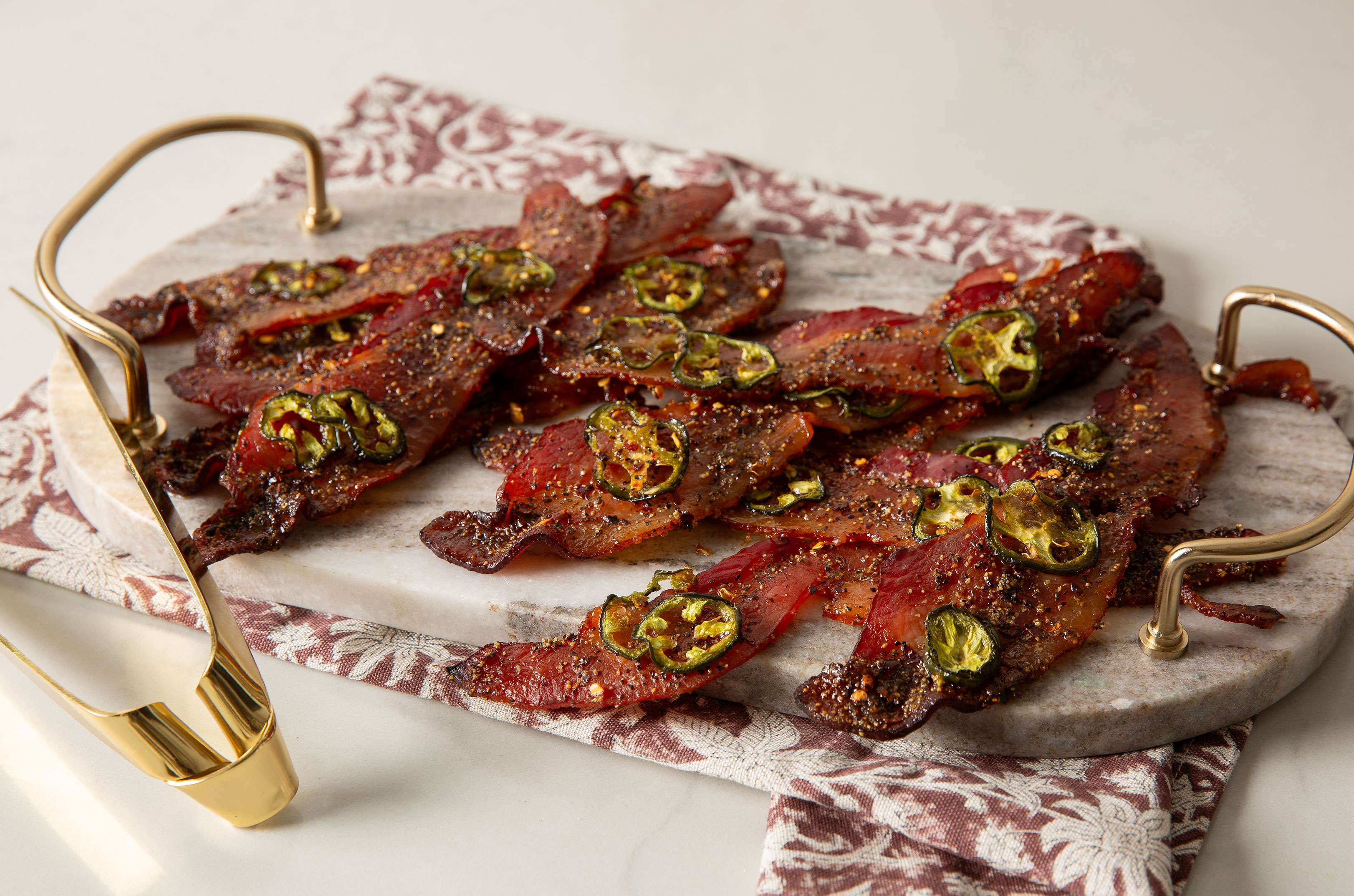 Honey Hot Candied Bacon Recipe